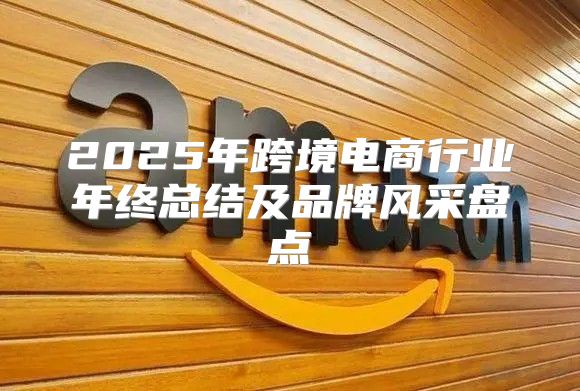 2025年跨境电商行业年终总结及品牌风采盘点
