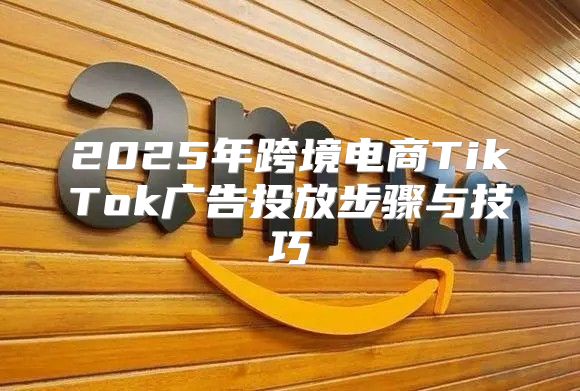 2025年跨境电商TikTok广告投放步骤与技巧