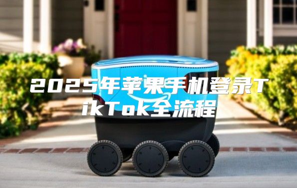 2025年苹果手机登录TikTok全流程