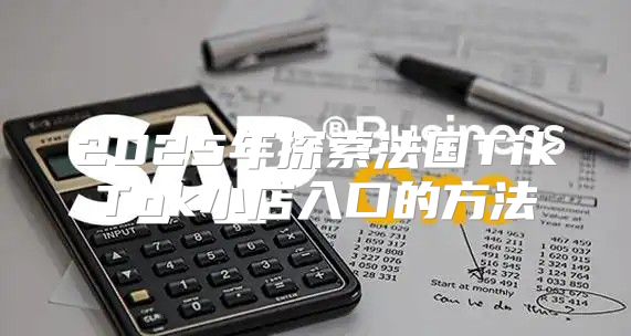 2025年探索法国TikTok小店入口的方法