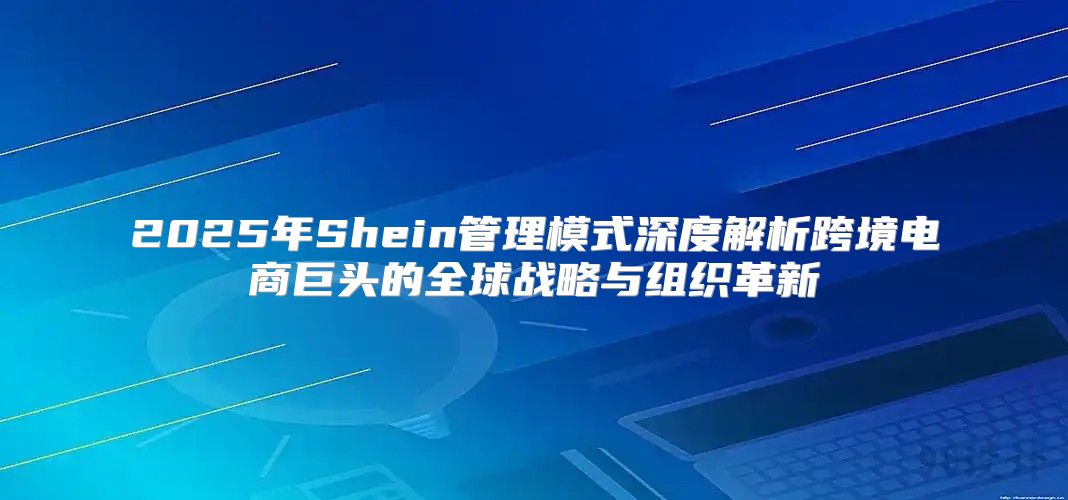 2025年Shein管理模式深度解析跨境电商巨头的全球战略与组织革新
