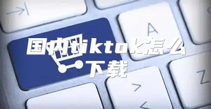 国内tiktok怎么下载