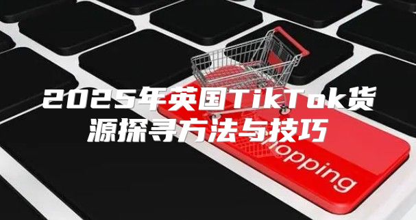 2025年英国TikTok货源探寻方法与技巧
