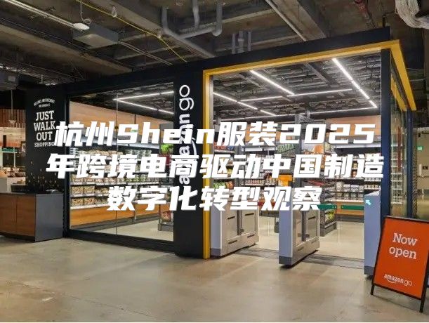 杭州Shein服装2025年跨境电商驱动中国制造数字化转型观察
