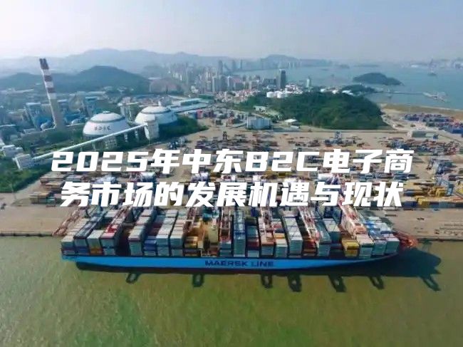 2025年中东B2C电子商务市场的发展机遇与现状