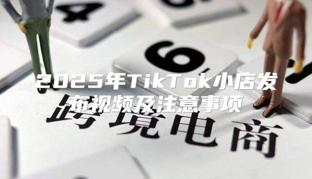2025年TikTok小店发布视频及注意事项
