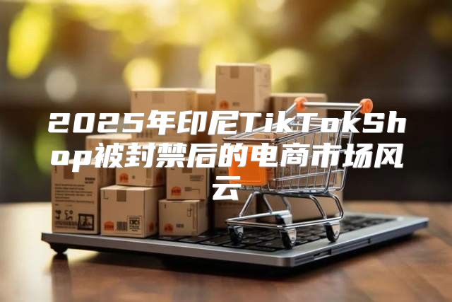 2025年印尼TikTokShop被封禁后的电商市场风云
