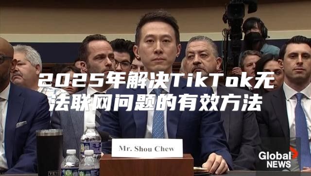 2025年解决TikTok无法联网问题的有效方法