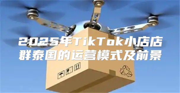 2025年TikTok小店店群泰国的运营模式及前景