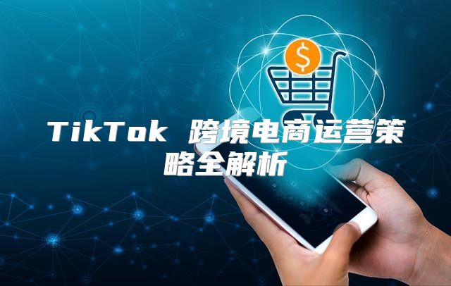 TikTok 跨境电商运营策略全解析