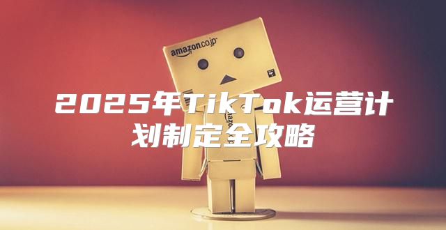 2025年TikTok运营计划制定全攻略