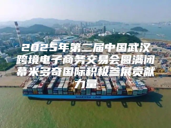 2025年第二届中国武汉跨境电子商务交易会圆满闭幕米多奇国际积极参展贡献力量