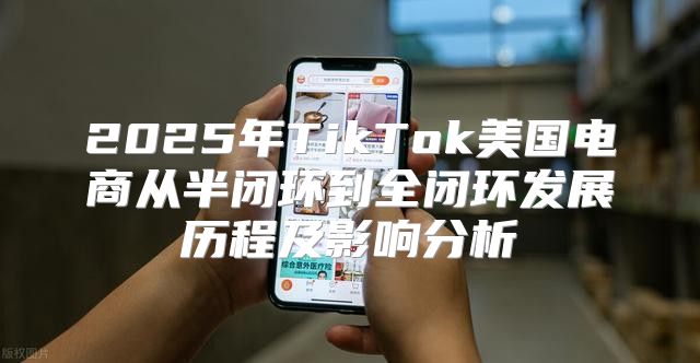 2025年TikTok美国电商从半闭环到全闭环发展历程及影响分析