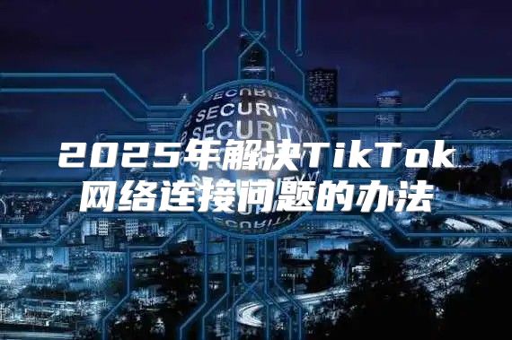 2025年解决TikTok网络连接问题的办法