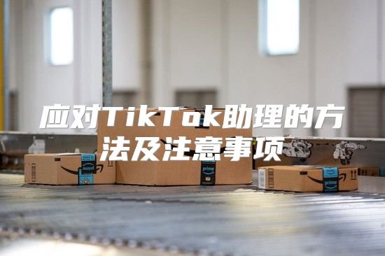 应对TikTok助理的方法及注意事项