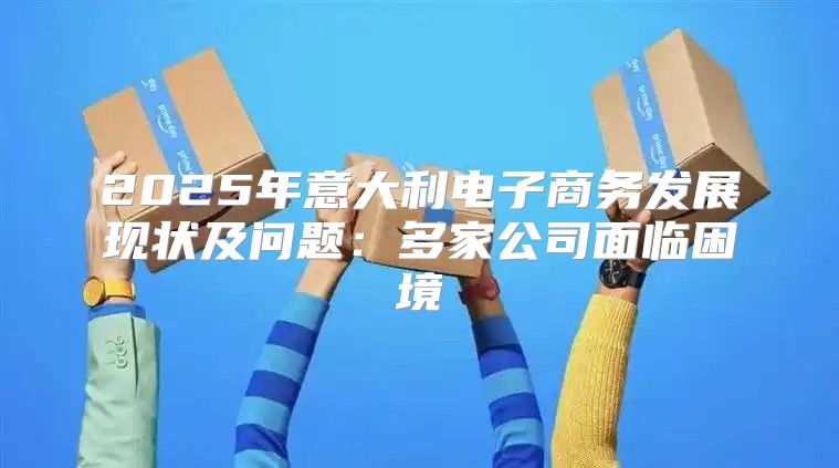 2025年意大利电子商务发展现状及问题：多家公司面临困境