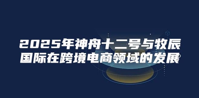 2025年神舟十二号与牧辰国际在跨境电商领域的发展