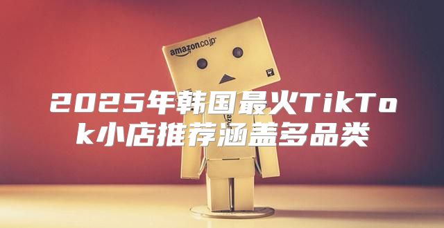 2025年韩国最火TikTok小店推荐涵盖多品类