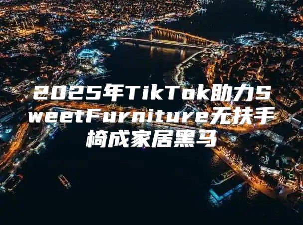 2025年TikTok助力SweetFurniture无扶手椅成家居黑马