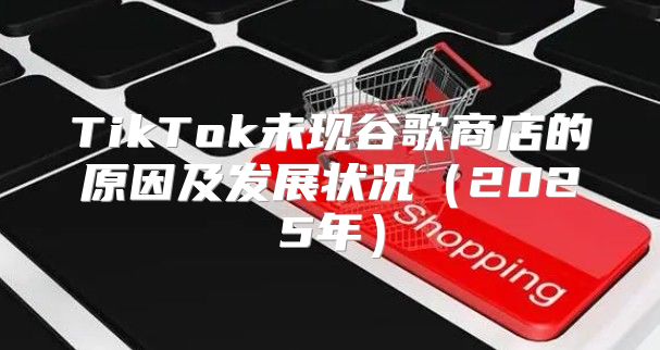 TikTok未现谷歌商店的原因及发展状况2025年
