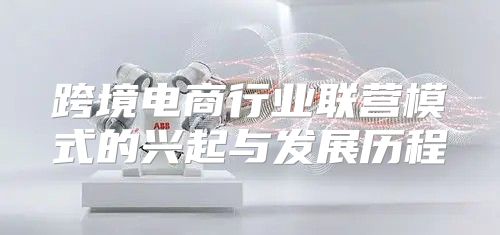 跨境电商行业联营模式的兴起与发展历程