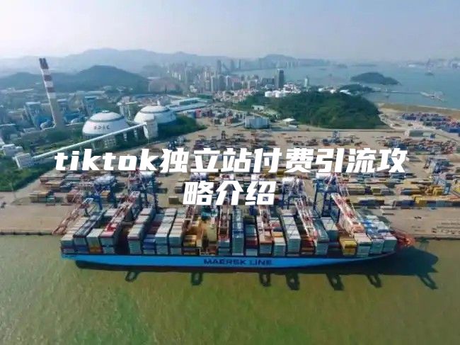 tiktok独立站付费引流攻略介绍