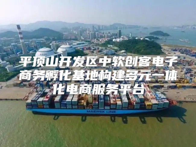 平顶山开发区中软创客电子商务孵化基地构建多元一体化电商服务平台