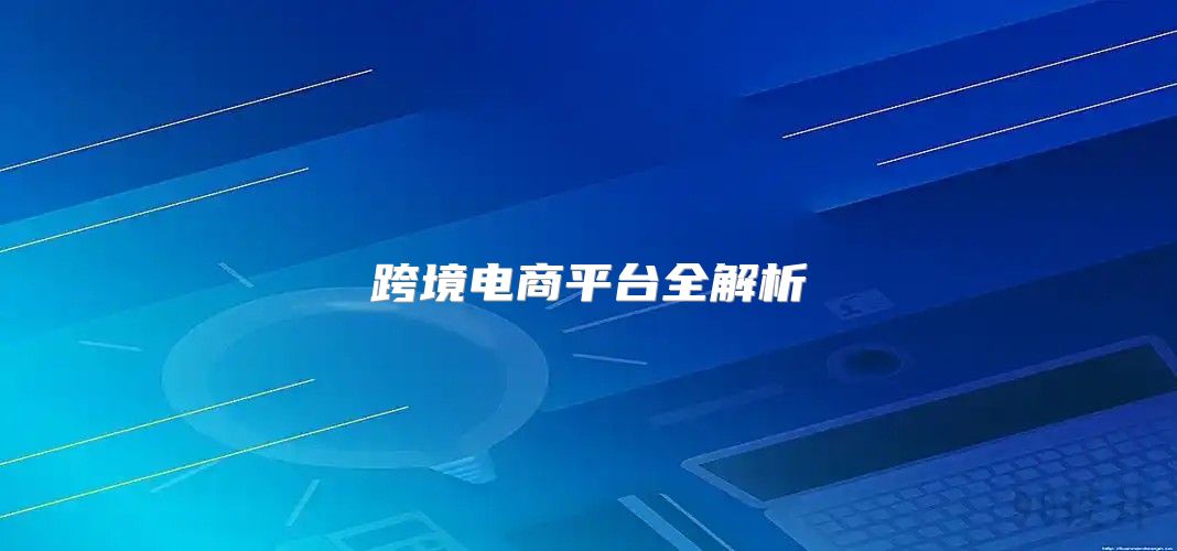 跨境电商平台全解析
