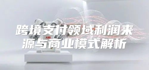 跨境支付领域利润来源与商业模式解析