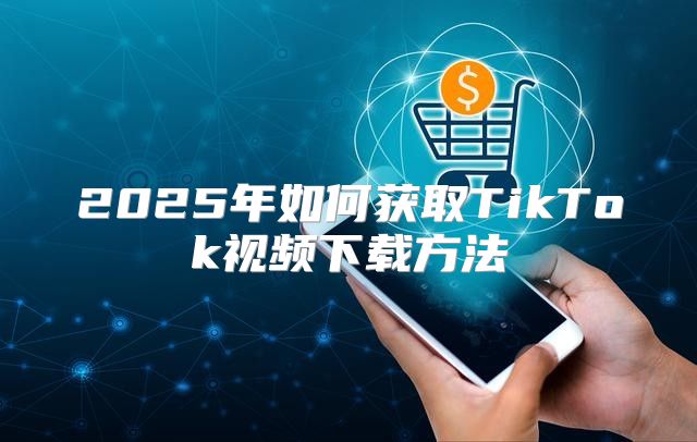 2025年如何获取TikTok视频下载方法