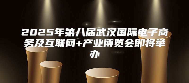 2025年第八届武汉国际电子商务及互联网+产业博览会即将举办