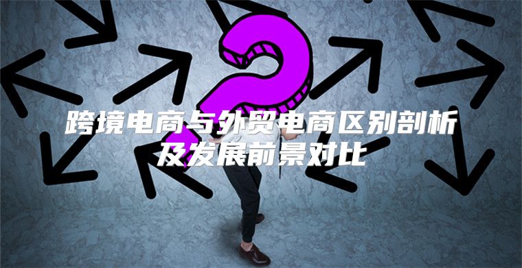 跨境电商与外贸电商区别剖析及发展前景对比