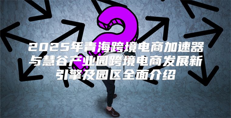 2025年青海跨境电商加速器与慧谷产业园跨境电商发展新引擎及园区全面介绍