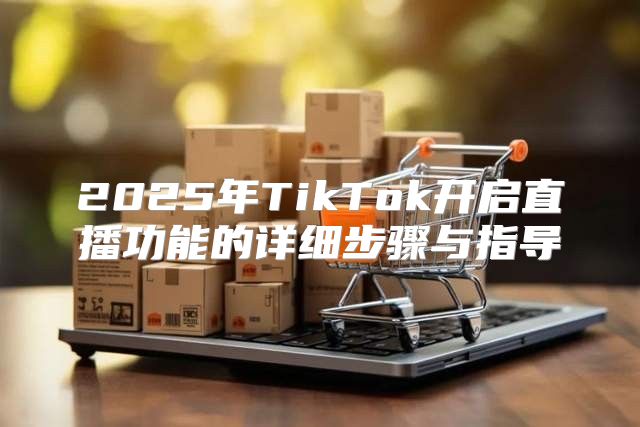 2025年TikTok开启直播功能的详细步骤与指导