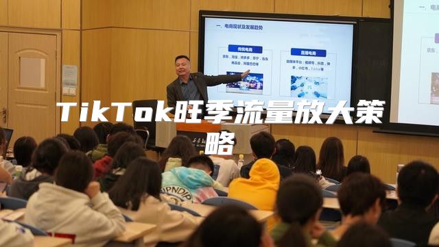 TikTok旺季流量放大策略