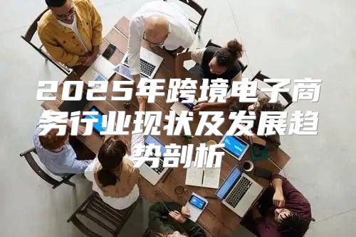 2025年跨境电子商务行业现状及发展趋势剖析