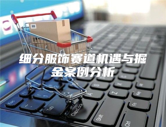 细分服饰赛道机遇与掘金案例分析