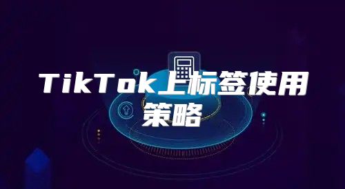 TikTok上标签使用策略