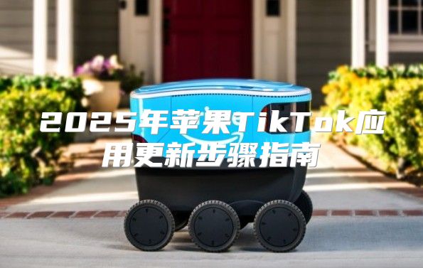 2025年苹果TikTok应用更新步骤指南