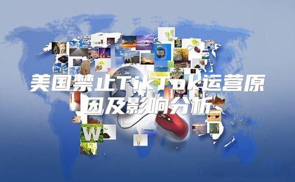 美国禁止TikTok运营原因及影响分析