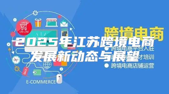 2025年江苏跨境电商发展新动态与展望