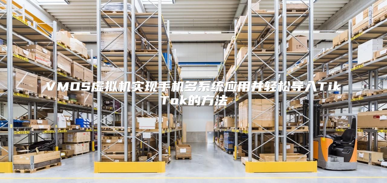 VMOS虚拟机实现手机多系统应用并轻松导入TikTok的方法