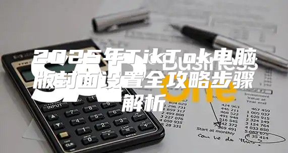 2025年TikTok电脑版封面设置全攻略步骤解析