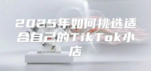 2025年如何挑选适合自己的TikTok小店