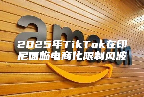 2025年TikTok在印尼面临电商化限制风波