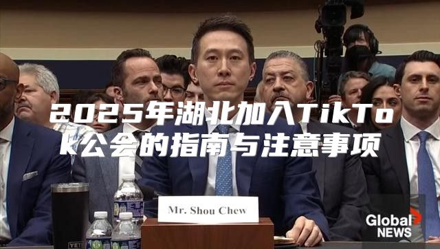 2025年湖北加入TikTok公会的指南与注意事项