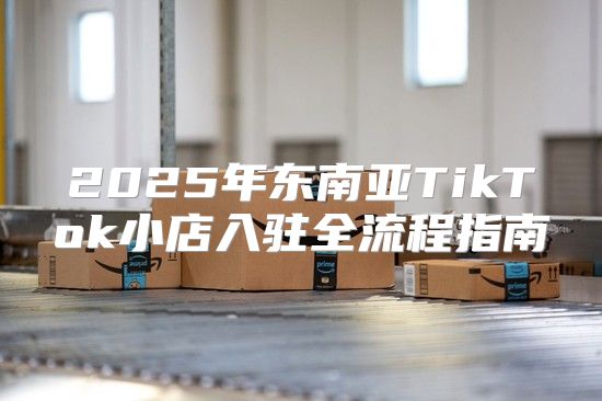 2025年东南亚TikTok小店入驻全流程指南