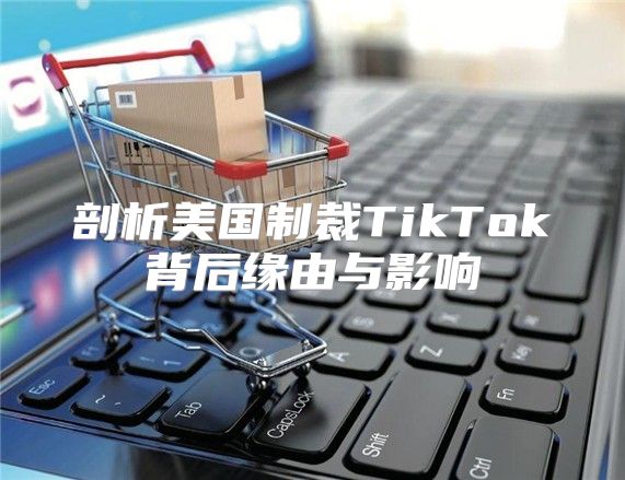 剖析美国制裁TikTok背后缘由与影响