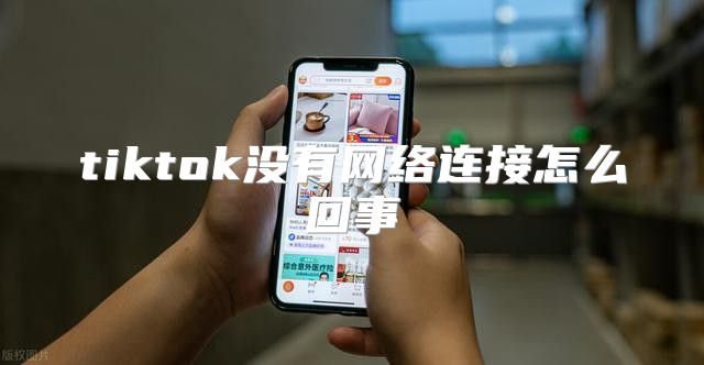 tiktok没有网络连接怎么回事