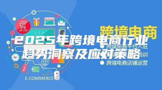 2025年跨境电商行业趋势洞察及应对策略